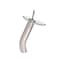 Novatto FALLS Single Lever Waterfall Vessel Faucet, Brushed Nickel/ Clear Glass GF-001BN-C - alternate 6